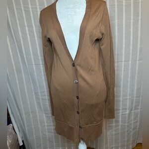 J. Crew 100% Merino Wool long cardigan